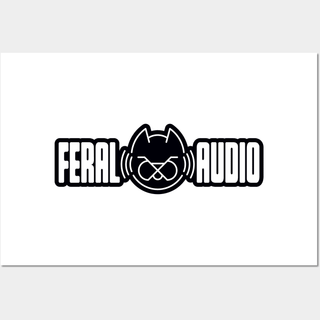 Feral Audio - The Final Logo (light version) Wall Art by Death To Feral (2012-18)